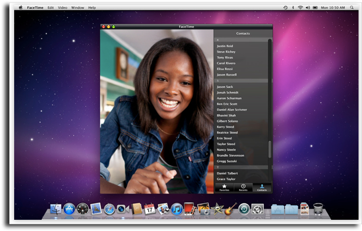 Facetime Video Call Screen