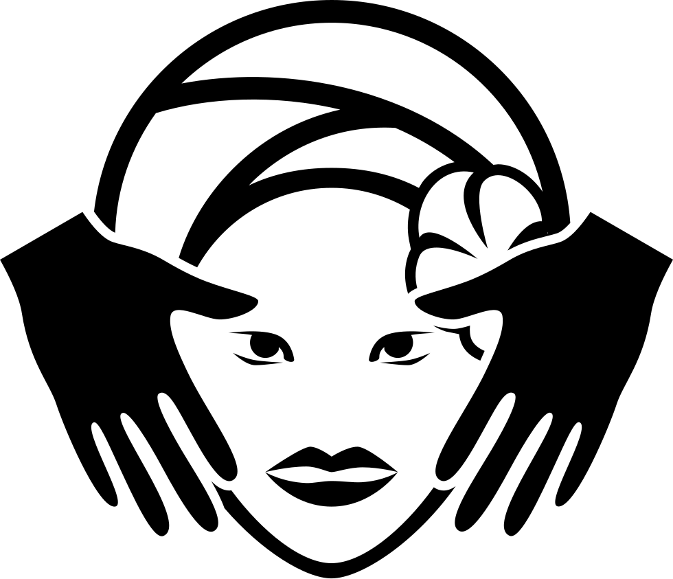 Facial Spa Icon Outline