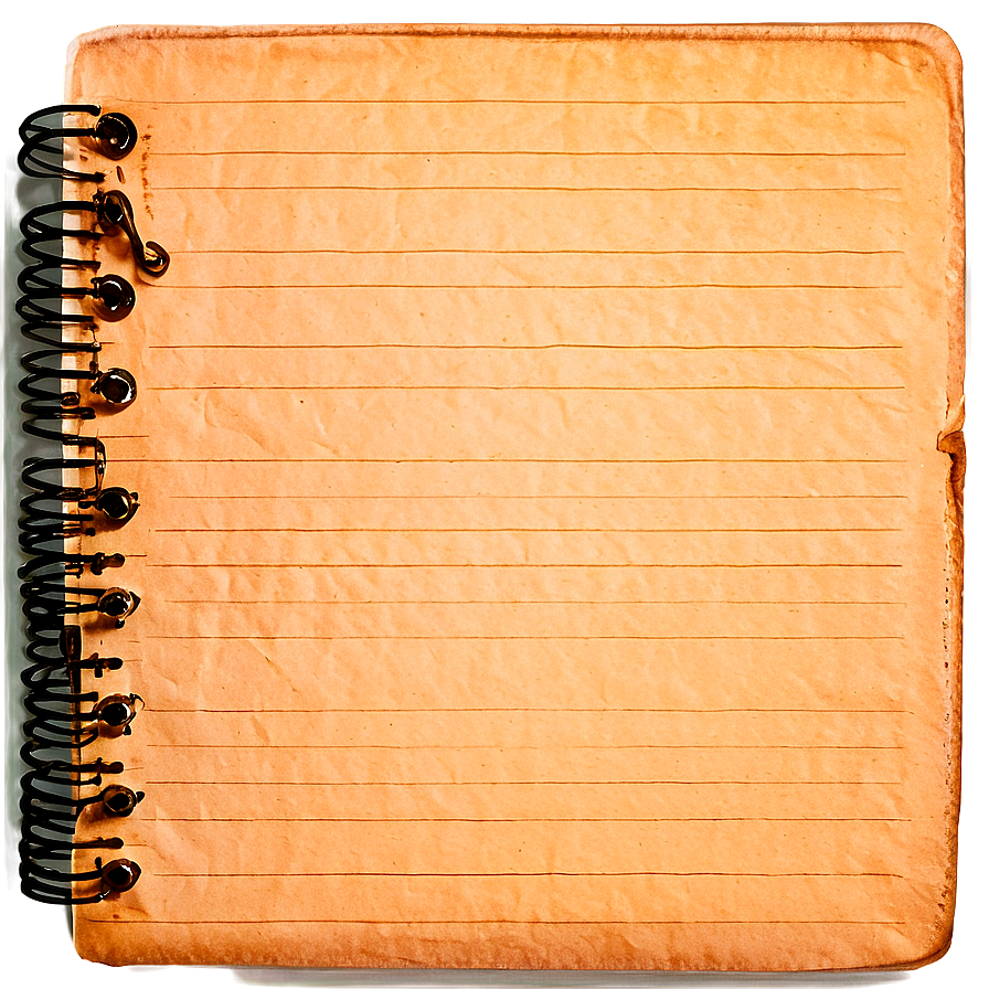 Faded Notebook Paper Png Alv