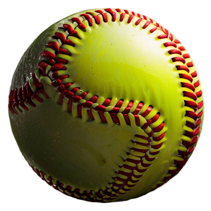 Faded Softball Emblem Png Efe28