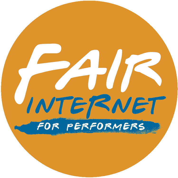 Fair Internet For Performers Campaign Logo