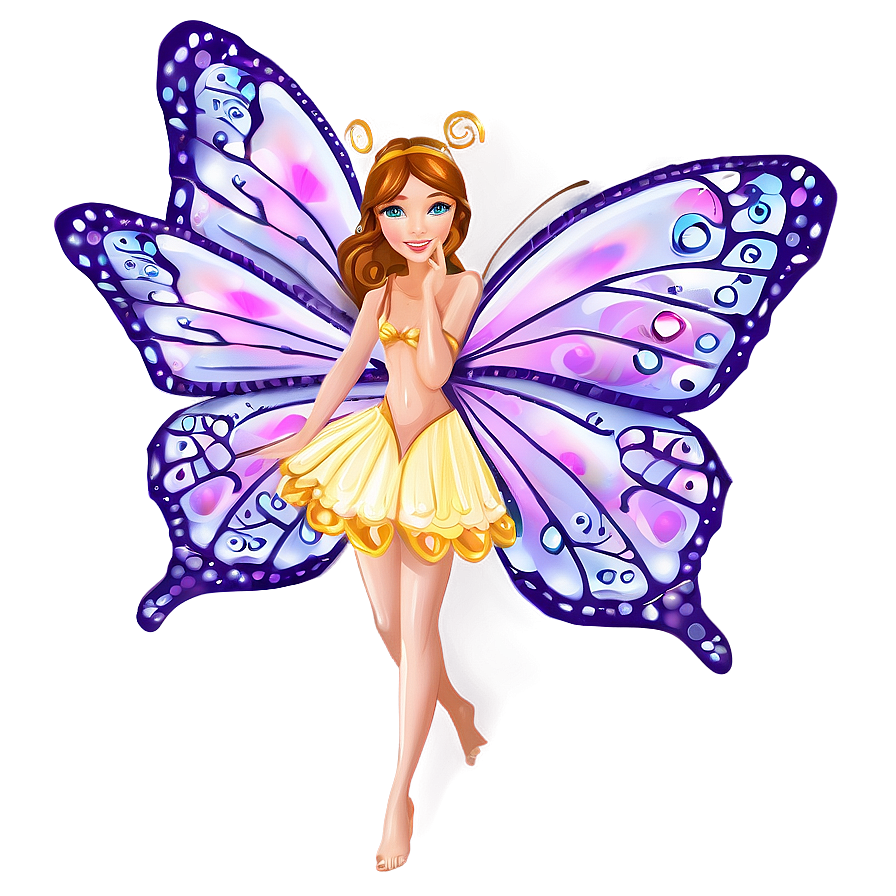 Fairy Butterfly Companion Png 81