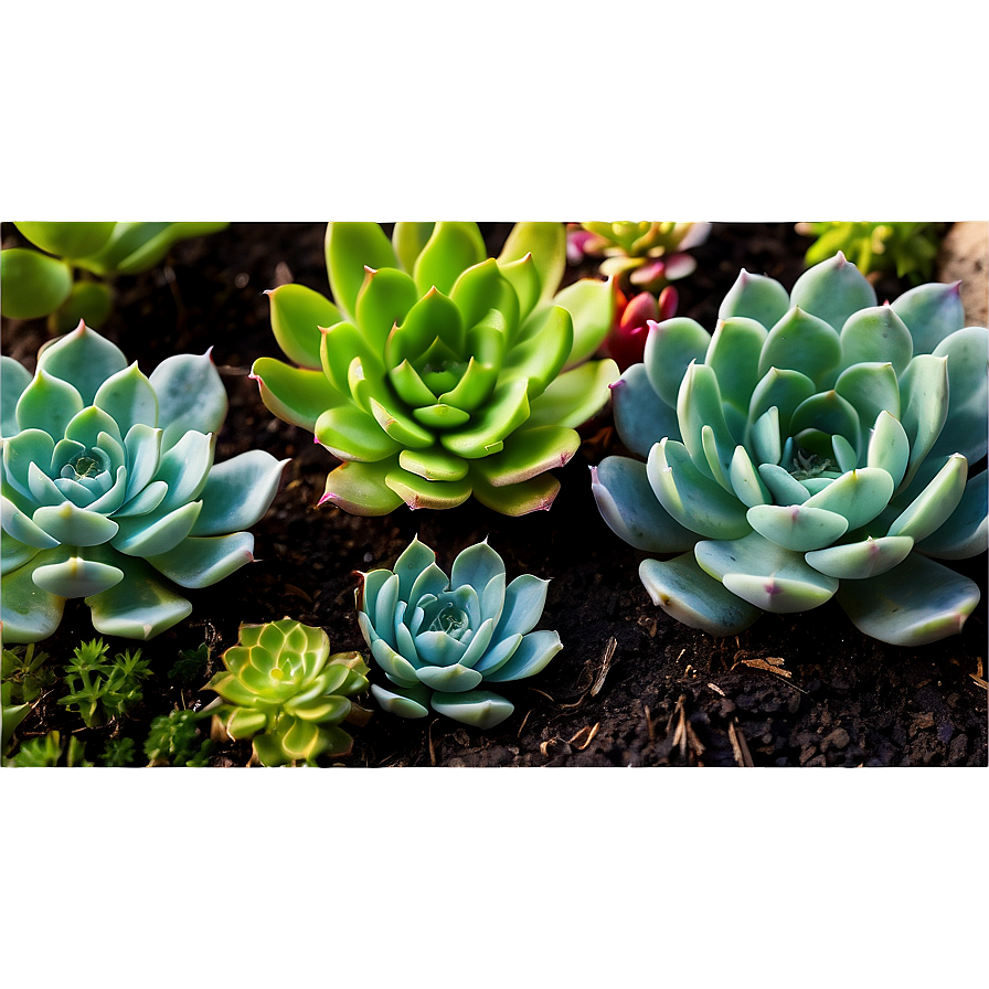 Fairy Garden Succulents Png 94