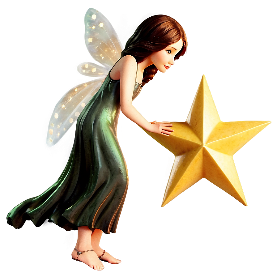 Fairy Holding Star Png 52