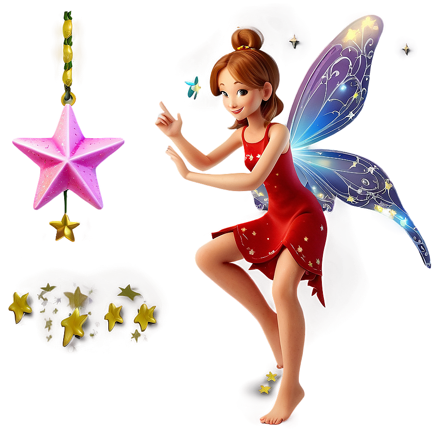 Fairy Holding Star Png Lnj