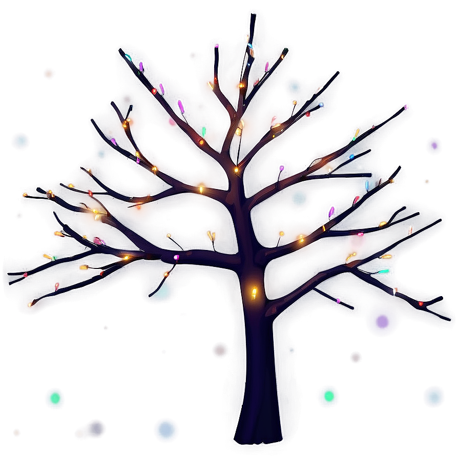 Fairy Lights Arbol De Navidad Png 06122024