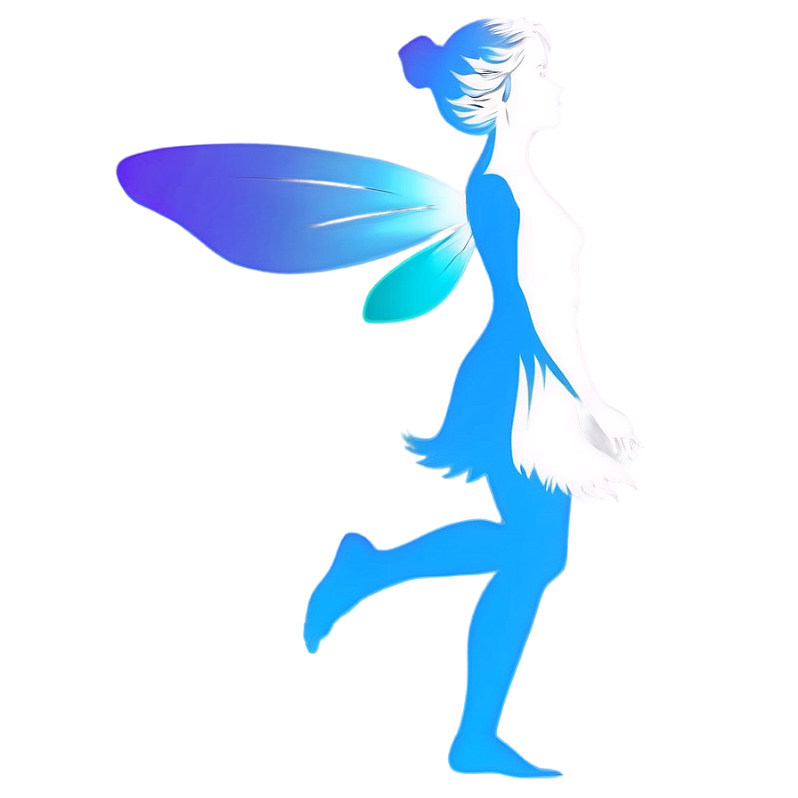 Fairy Silhouette Png Dve