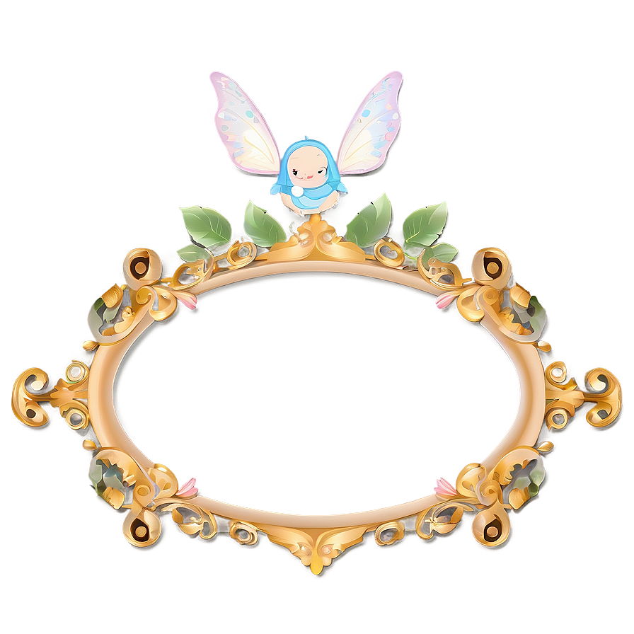 Fairy Tale Cute Frame Png Xkr