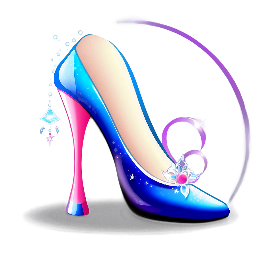 Fairy Tale Glass Slipper Illustration Png 97