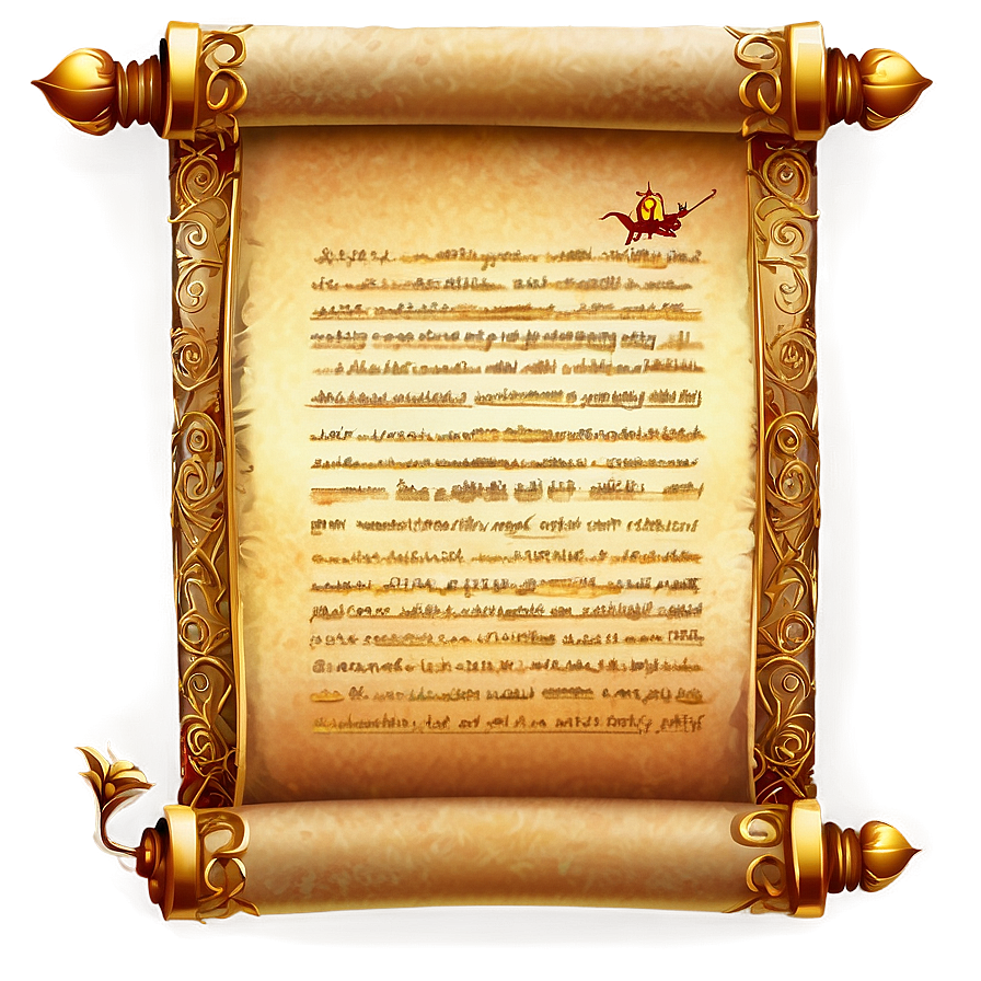 Fairy Tale Story Scroll Png 69