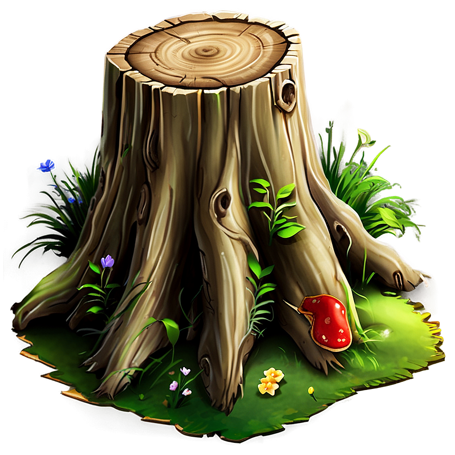 Fairy Tale Tree Stump Png Tsw