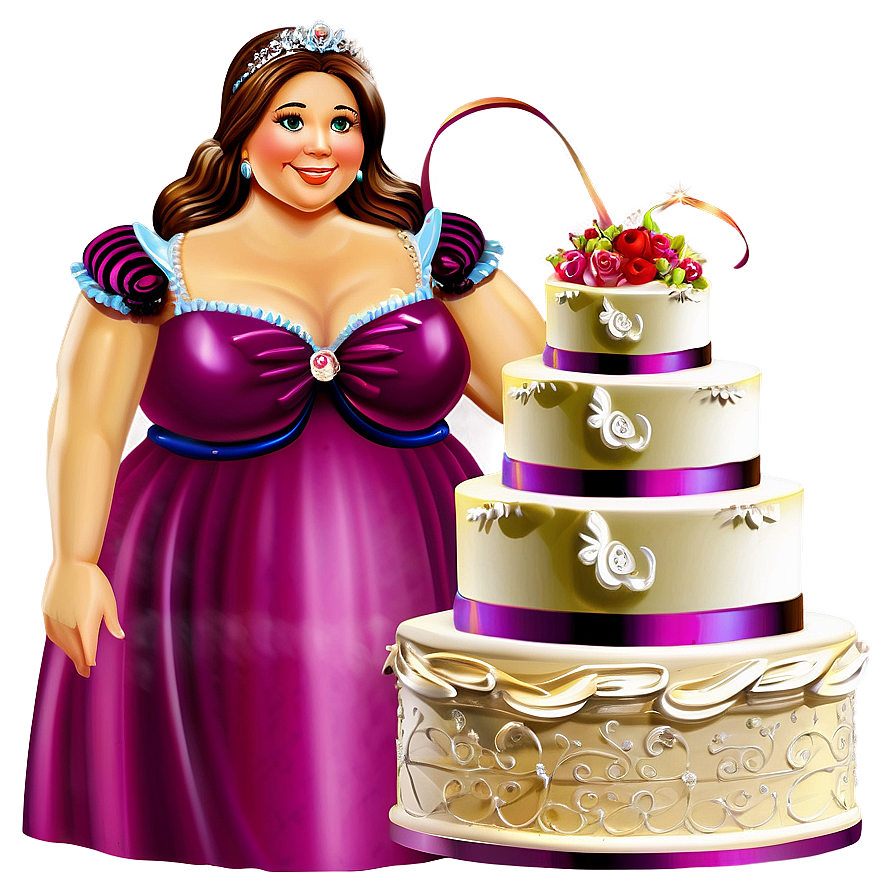 Fairy Tale Wedding Cake Png 06122024