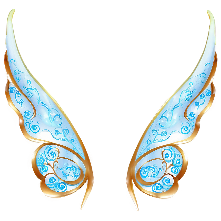 Fairy Wings With Elegant Designs Png 05252024