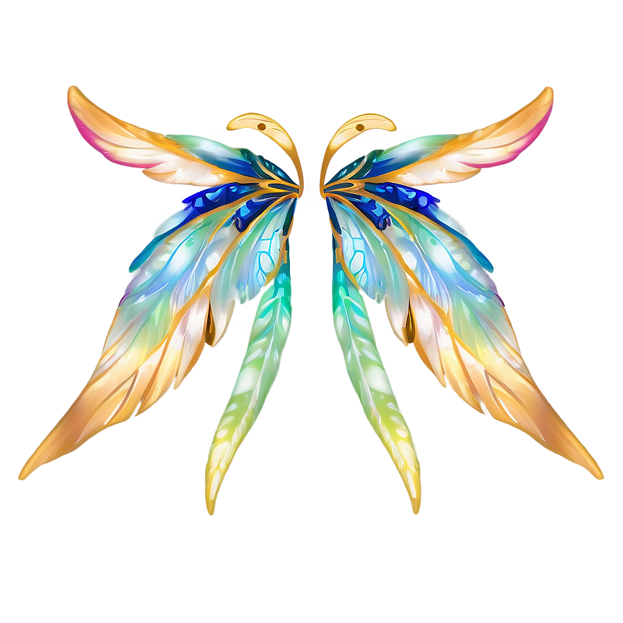 Fairy Wings With Feather Details Png 05252024