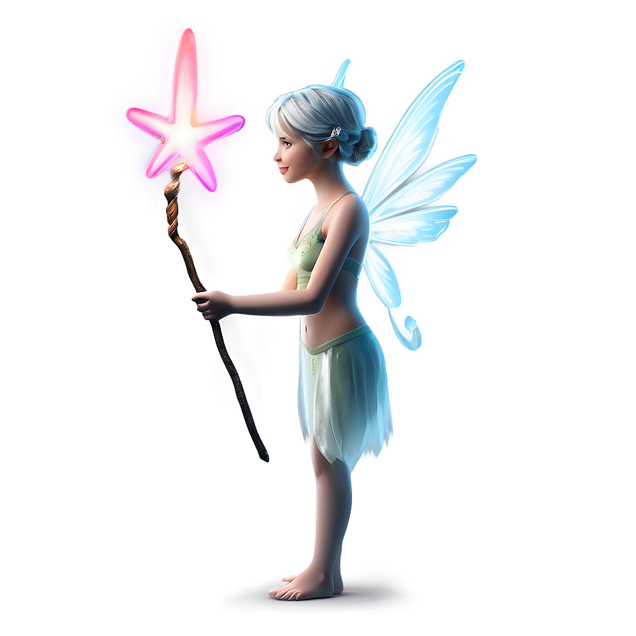 Fairy With A Wand Png Cnp59