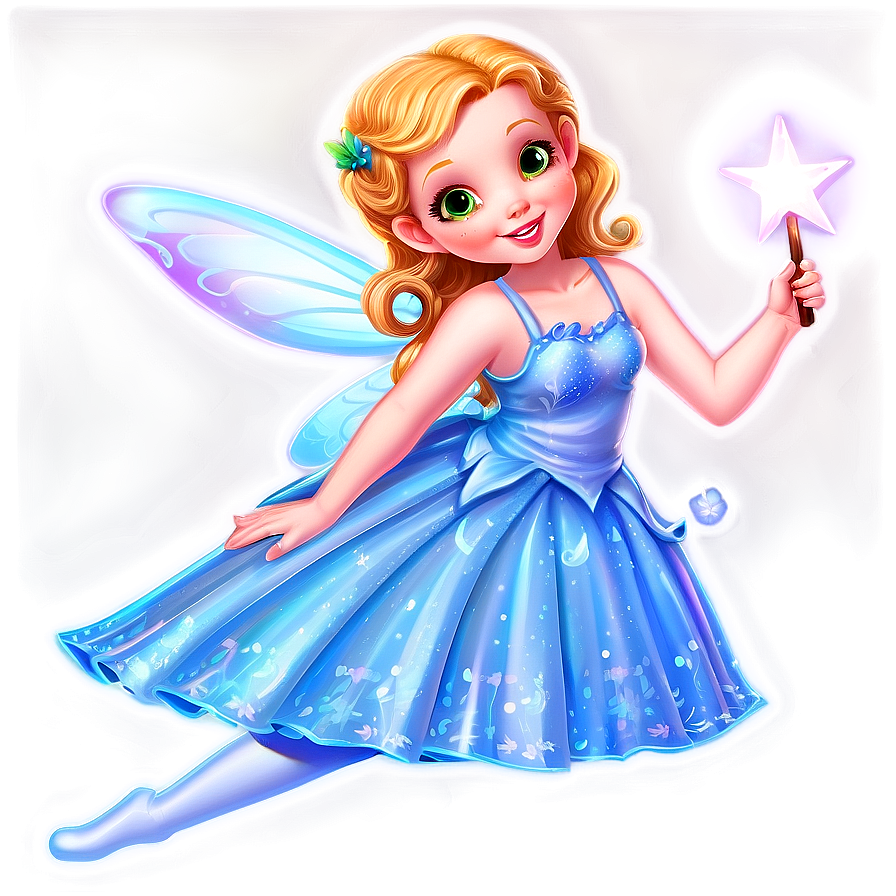 Fairy With A Wand Png Mvw25