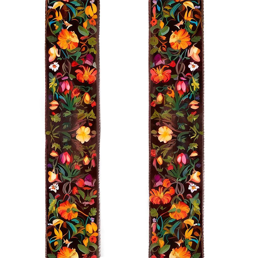 Fall Floral Tapestry Png 61