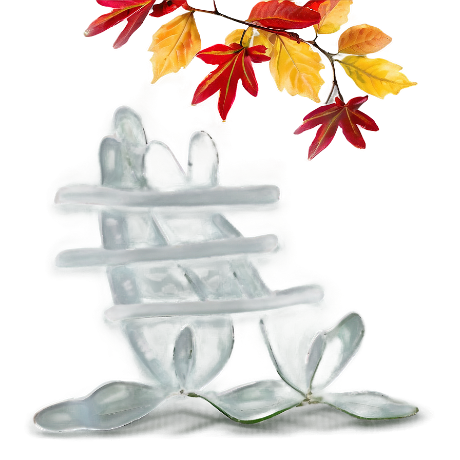 Fall Leaves Arrangement Png Kxo