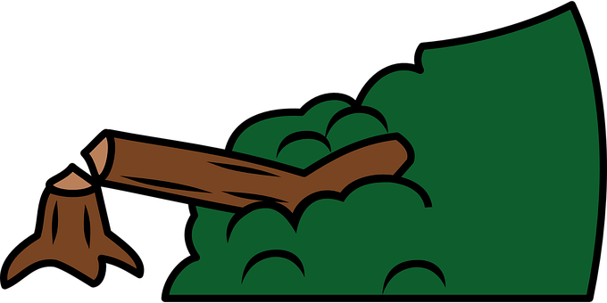 Fallen_ Tree_ Branch_ Vector_ Graphic