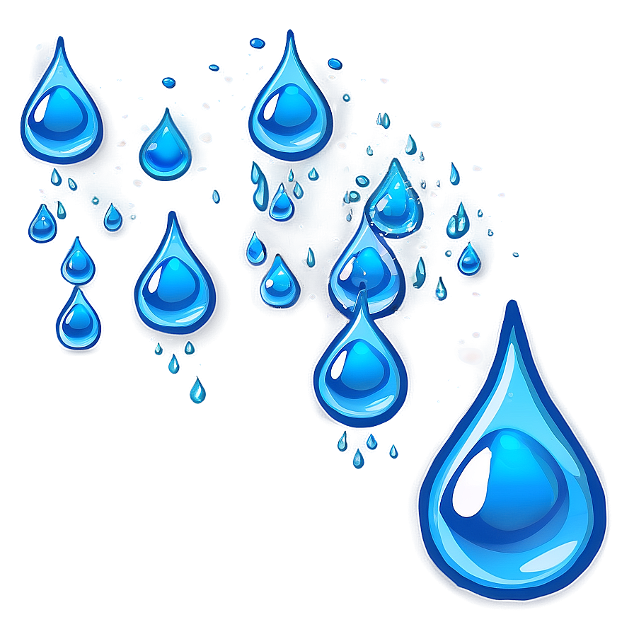 Falling Raindrop Transparent Png Eaq