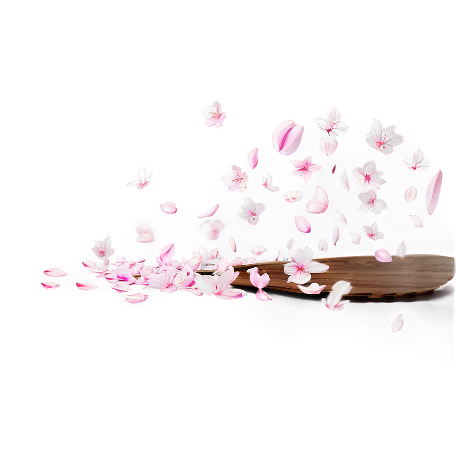 Falling Sakura Petals Png Ffi