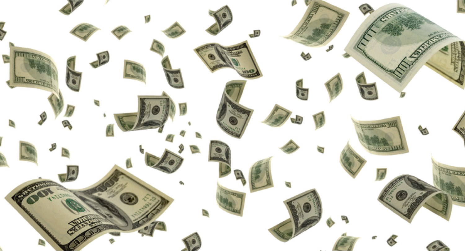 Falling_ U S_ Dollar_ Bills_ Background