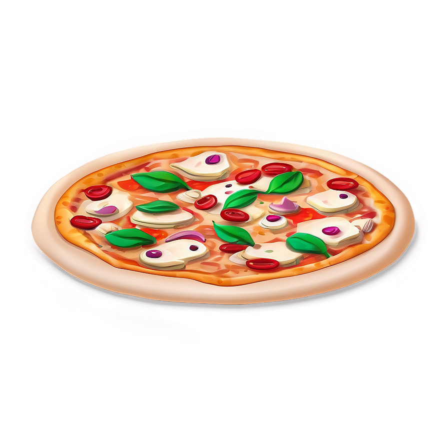 Family Cartoon Pizza Png Vcp