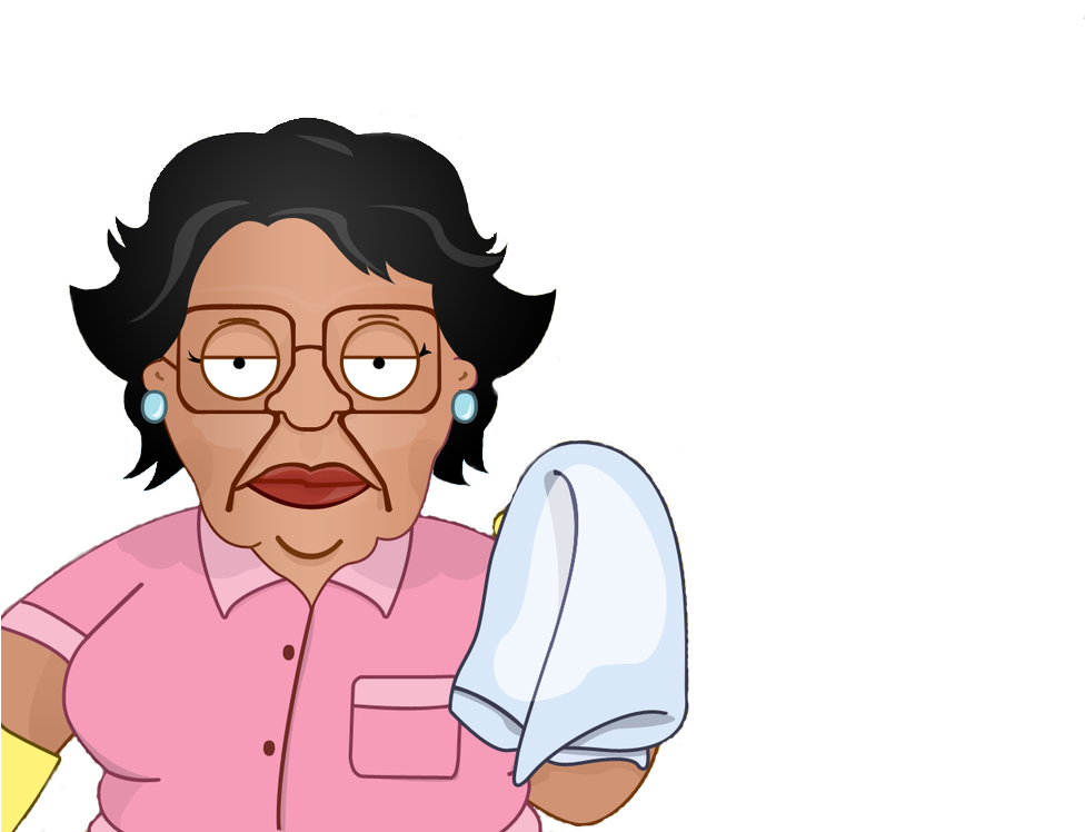 Family Guy Consuela With Cleaning Cloth