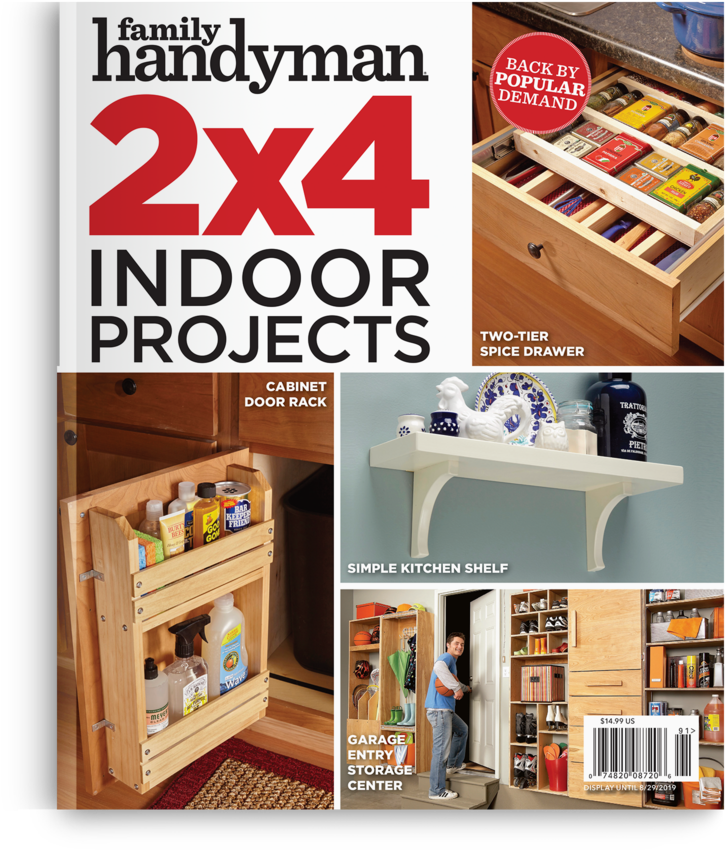 Family Handyman2x4 Indoor Projects Magazine Cover