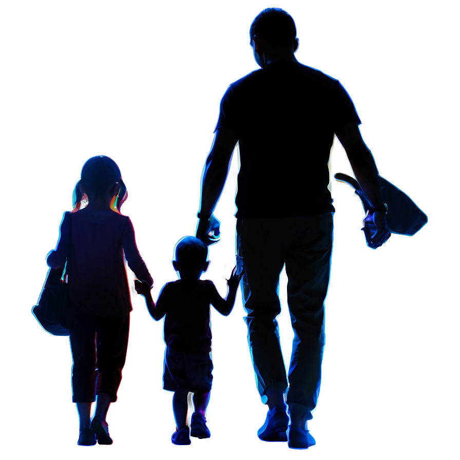 Family Person Silhouette Png 05252024