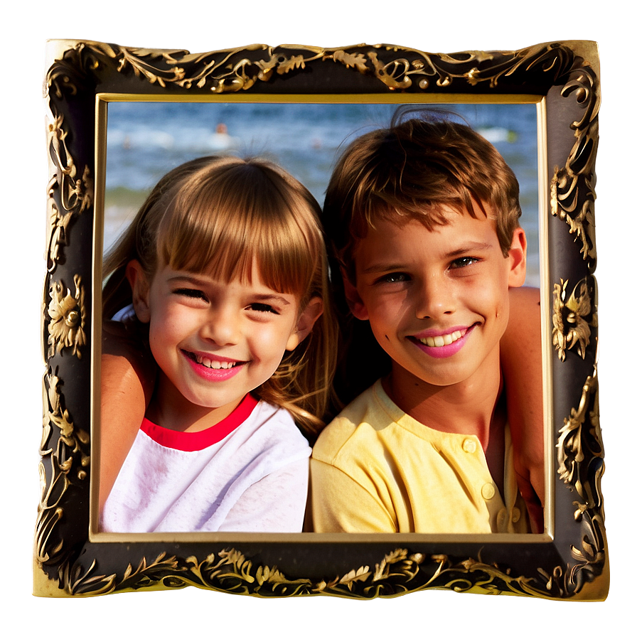 Family Photo Picture Frame Png Jno97