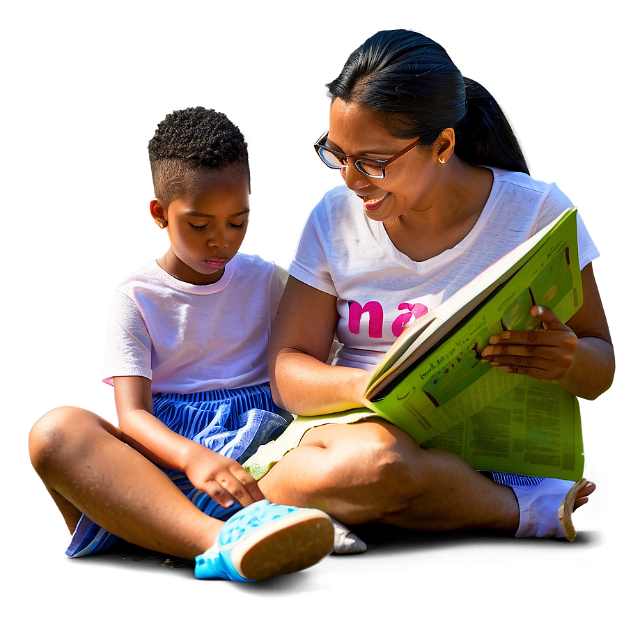 Family Reading Time Png Ybe