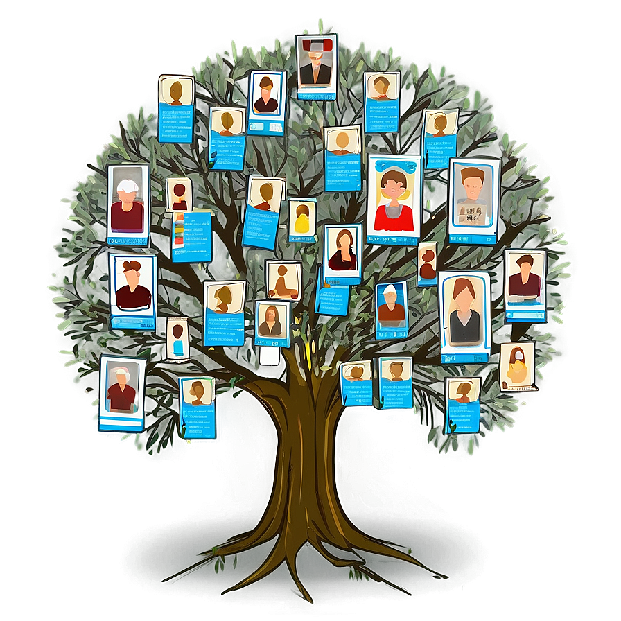 Family Reunion Tree Of Memories Png And