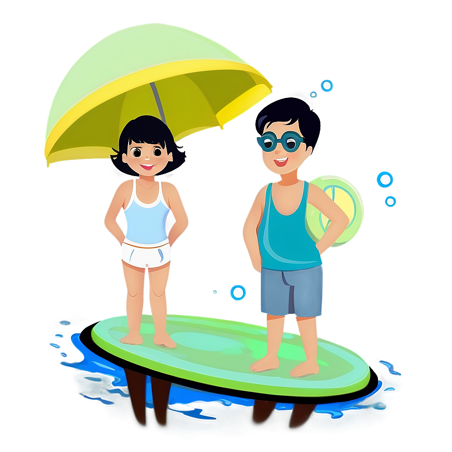 Family Swimming Clipart Png 51