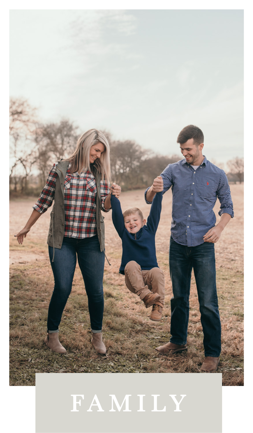 Family Swinging Child Fun Outdoors