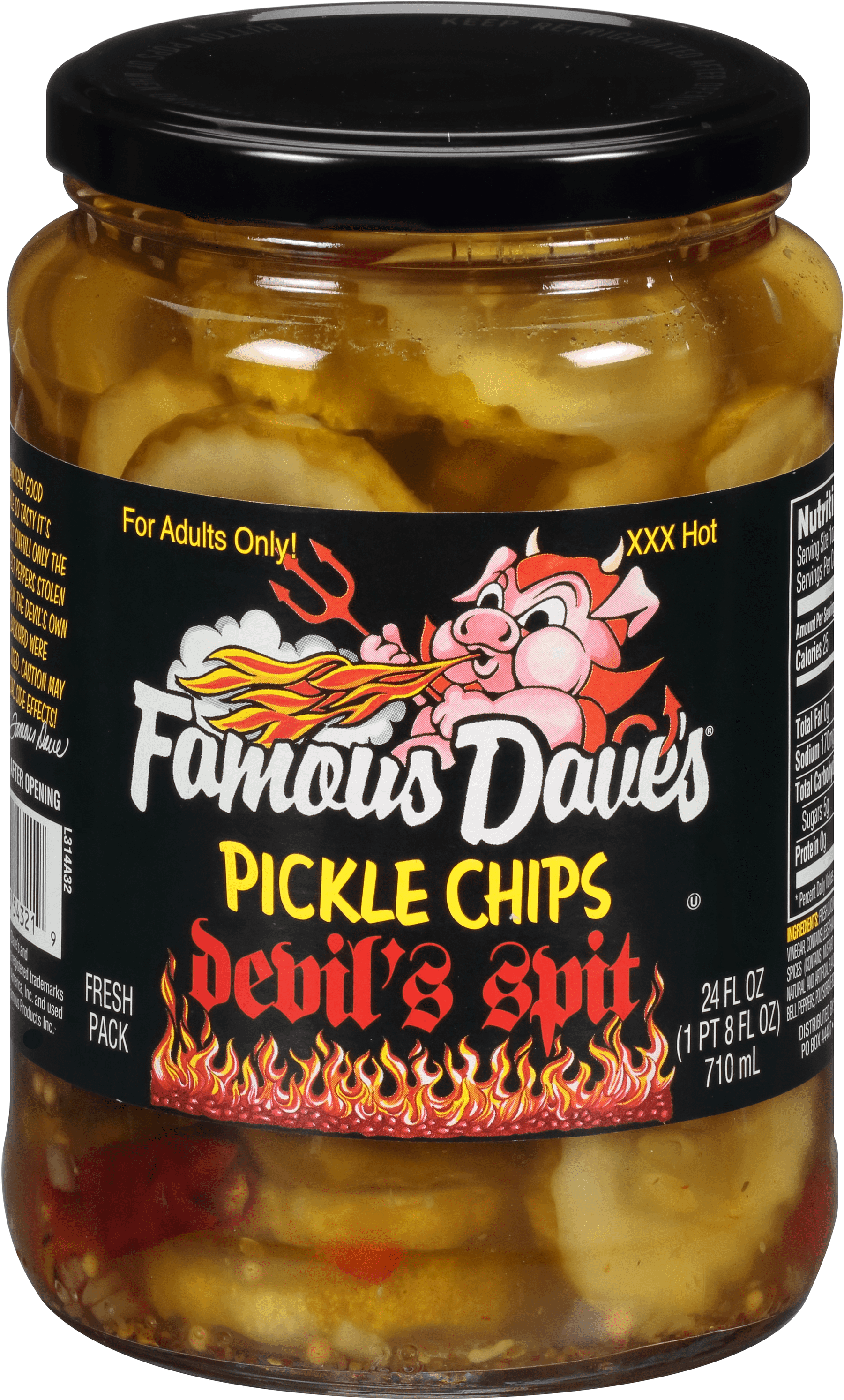 Famous Daves Devils Spit Pickle Chips