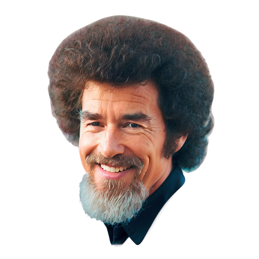 Fan Art Bob Ross Hair Png Lcv94