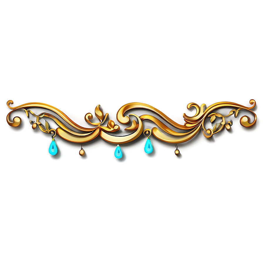 Fancy Decorative Line Png Wkn