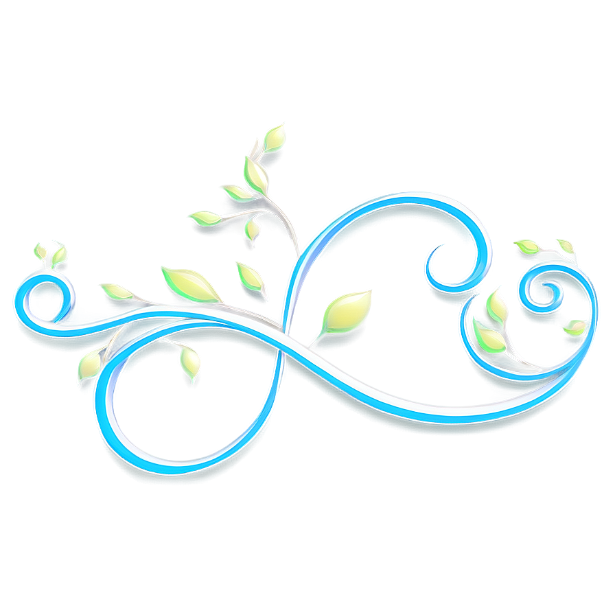 Fancy Flourish Line Artwork Png 06122024