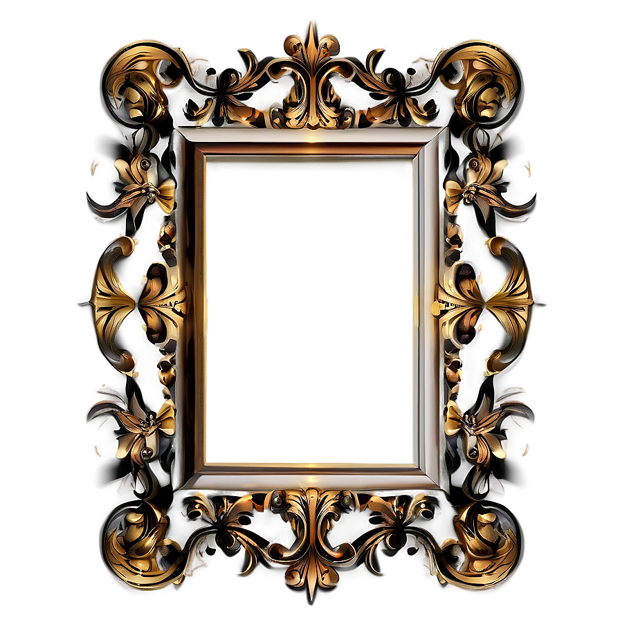 Fancy Frame Vector Png Pkc