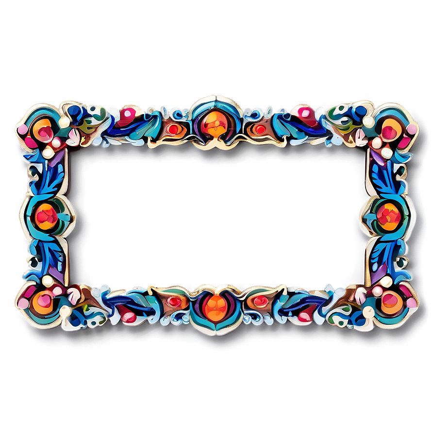 Fancy Line Certificate Border Png 41