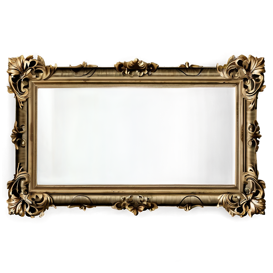 Fancy Mirror Frame Png Tou72