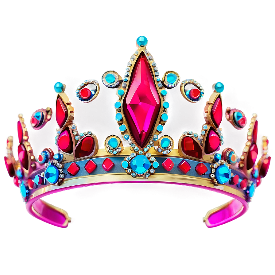 Fancy Neon Crown Png Uvi