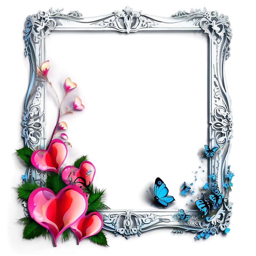 Fancy Photo Frame Png 05252024