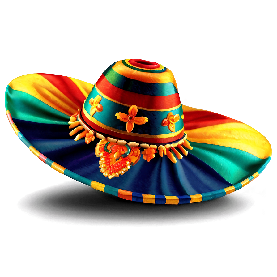 Fancy Sombrero Hat Png 06272024