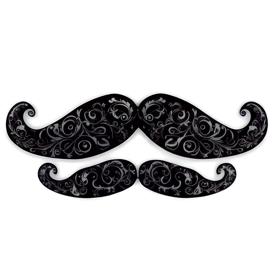 Fancy Twirled Mustache Png 93