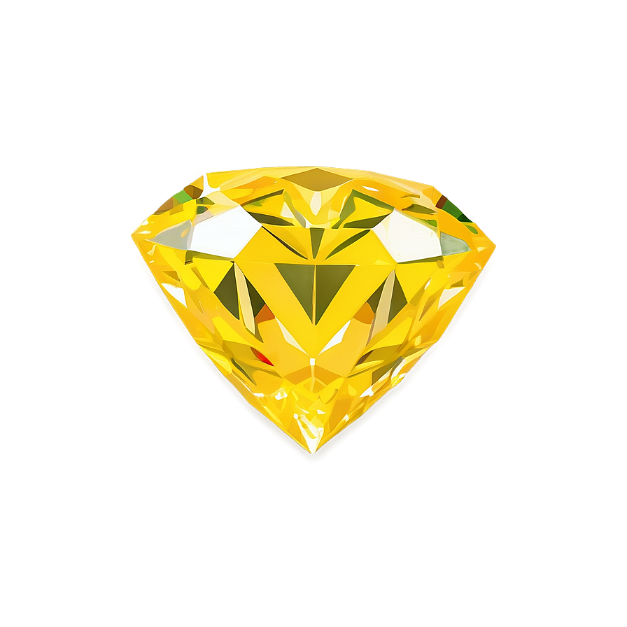 Fancy Yellow Diamond Png 05032024