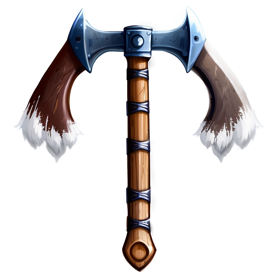 Fantasy Axe Illustration Png 38