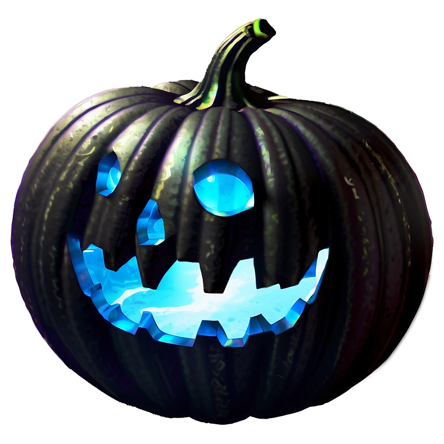 Fantasy Black Pumpkin Png 06282024