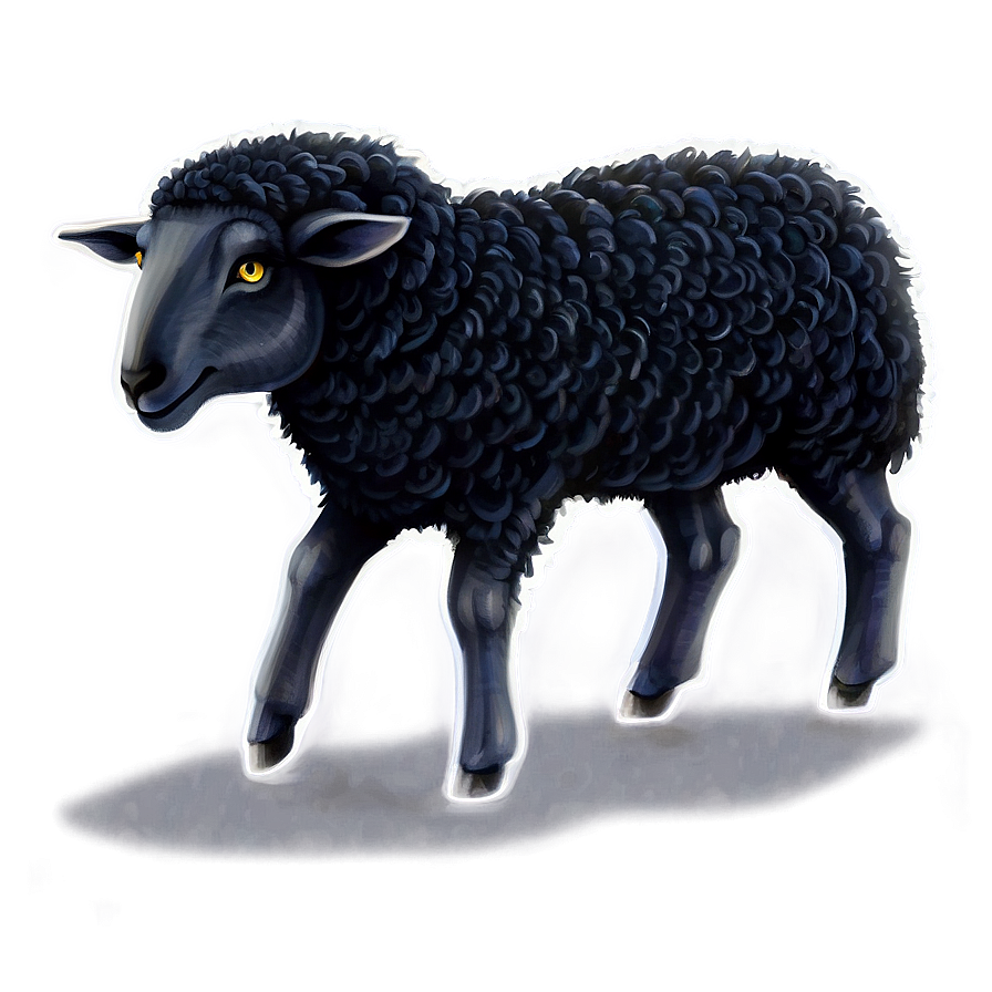 Fantasy Black Sheep Png Rlt